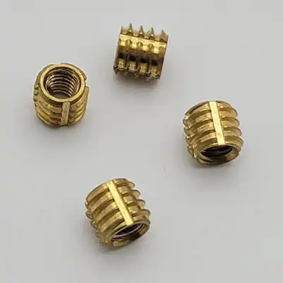 Aluminium pins checked during quality inspection